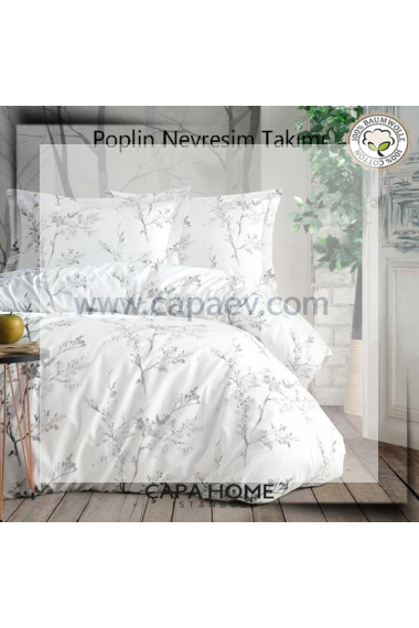Çapa Home Poplin Nevresim Takımı %100 pamuk